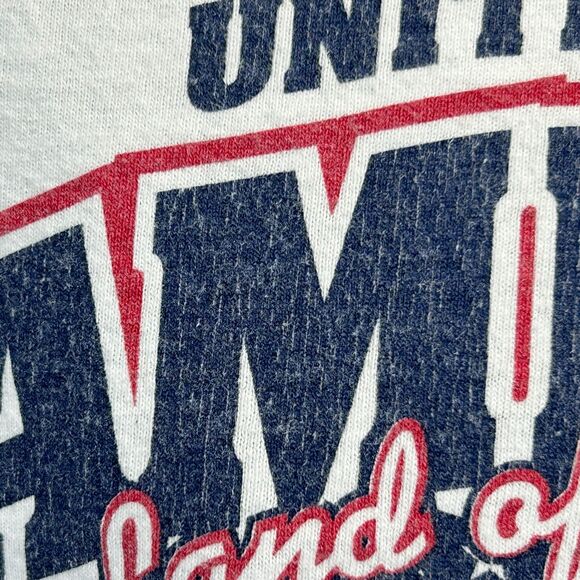 Vintage Y2Ks United We Stand 9-11-01 T Shirt September 11th USA White M Medium - Picture 6 of 8